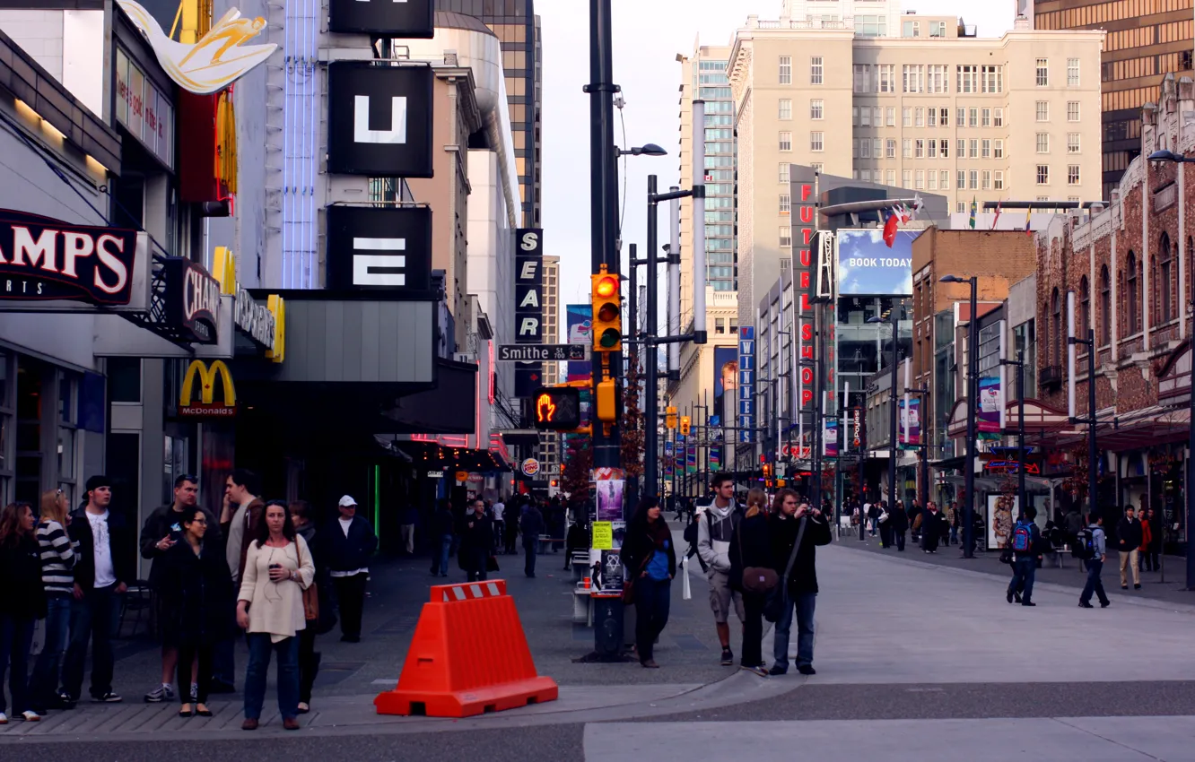 Photo wallpaper city, the city, Canada, Vancouver, Canada, Vancouver