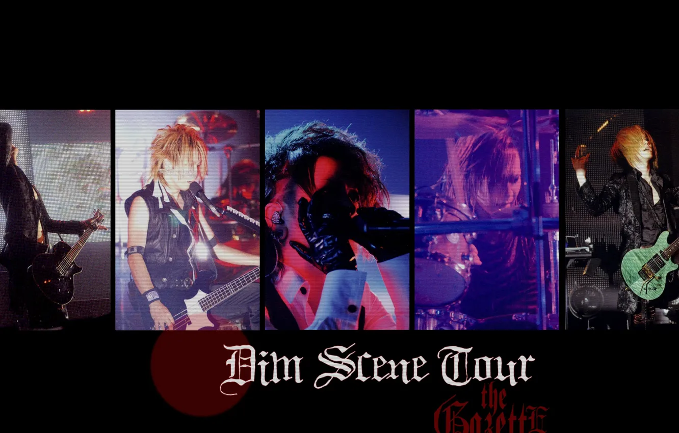 Photo wallpaper Japan, guys, j-rock, The GazettE, Dim Scene Tour