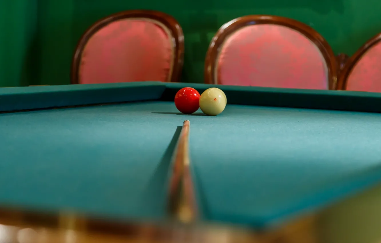 Photo wallpaper balls, sport, Billiards