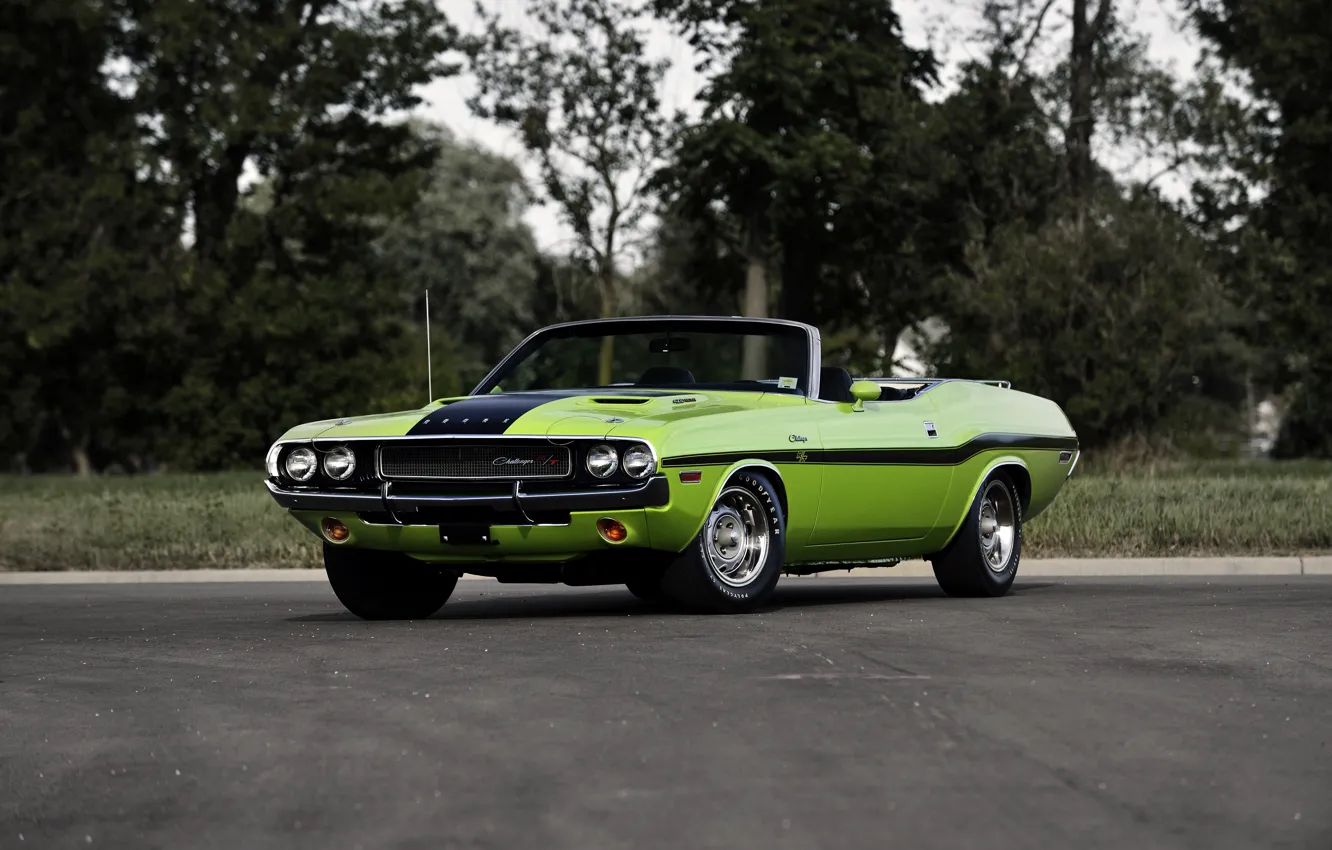 Photo wallpaper Dodge, Challenger, convertible, Dodge, 1970, Convertible, Challenger, 426