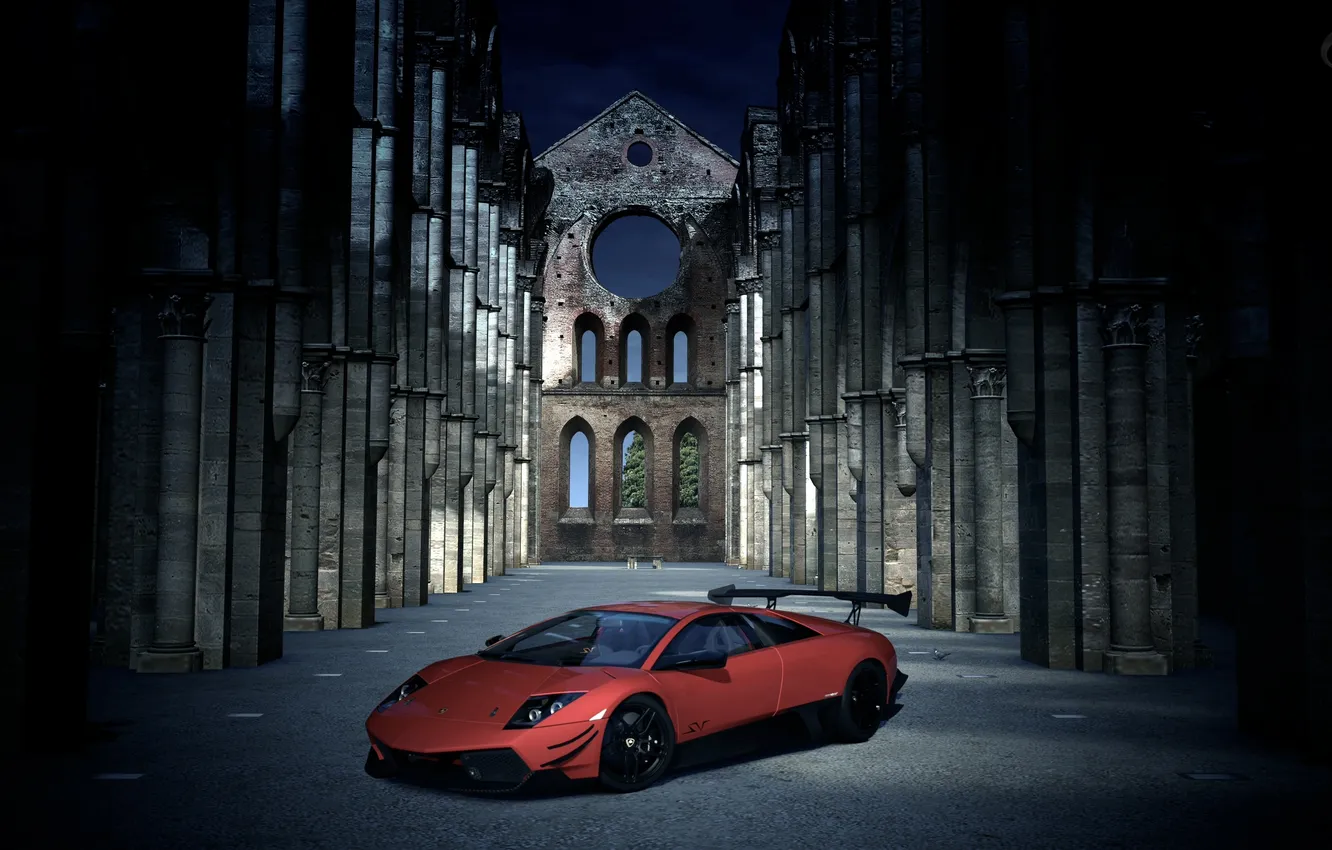 Photo wallpaper auto, Wallpaper, the game, Lamborghini, cars, supercar, gran turismo 5, Sony