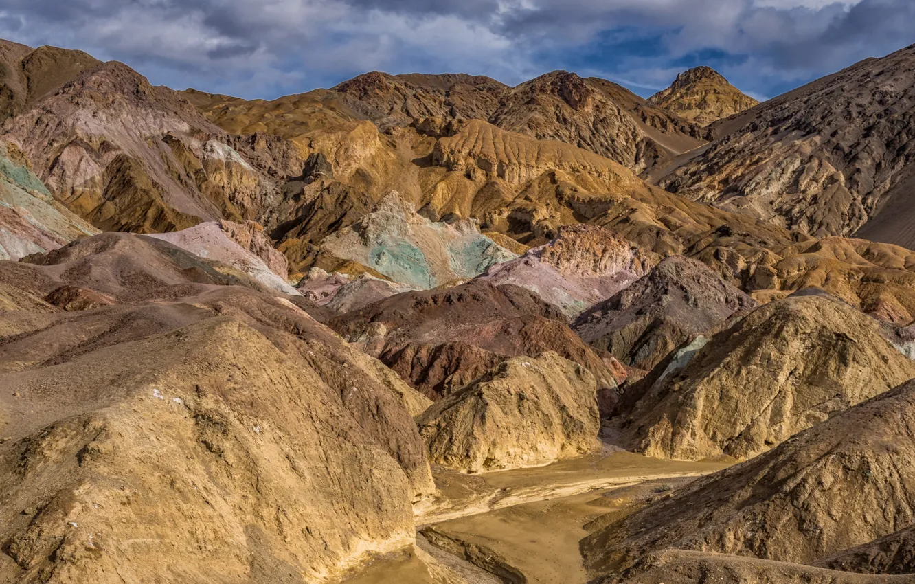 Photo wallpaper mountains, rocks, desert, CA, USA, Death Valley