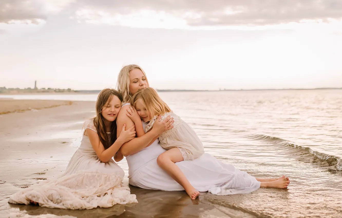 Photo wallpaper sea, mood, shore