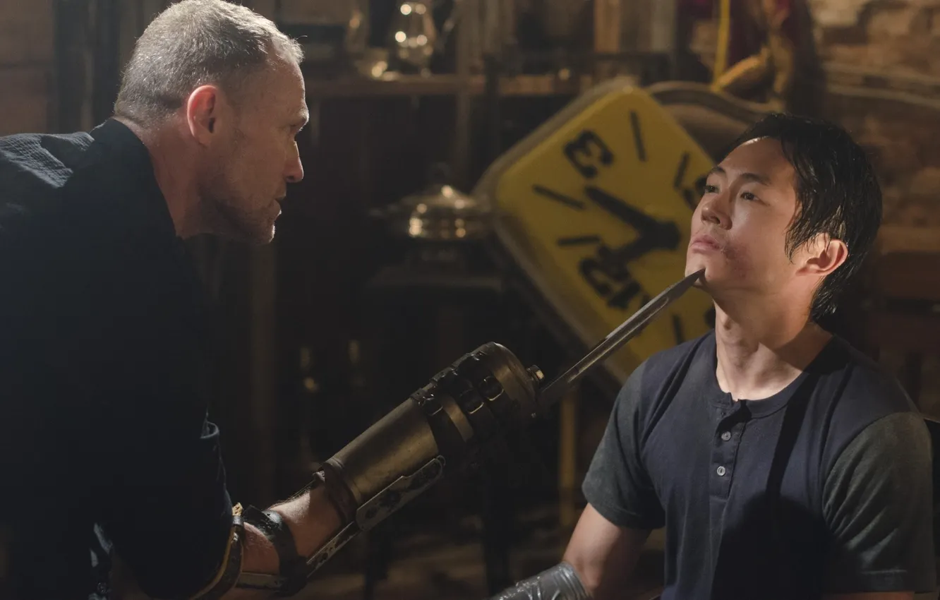 Photo wallpaper background, watch, zombies, actor, zombie, the series, serial, The Walking Dead