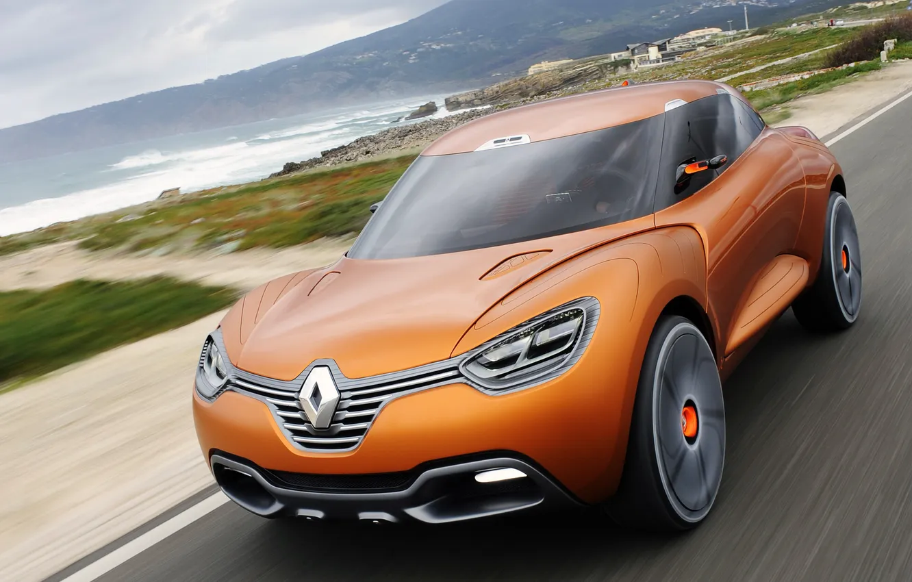 Photo wallpaper machine, Concept, speed, the concept, Renault, Captur