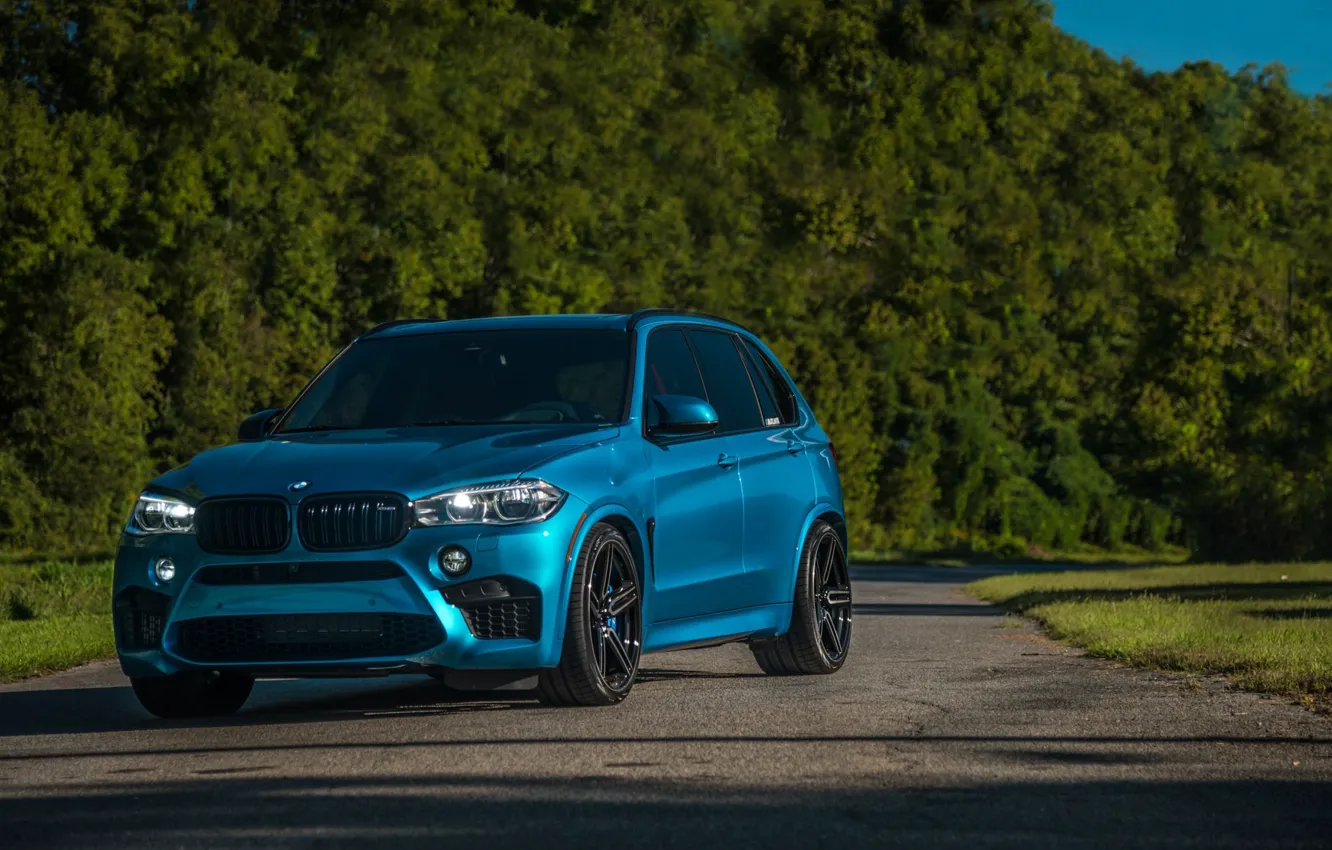 Wallpaper BMW, Light, Blue, Green, X5M, Sight, LED, F85 for mobile and