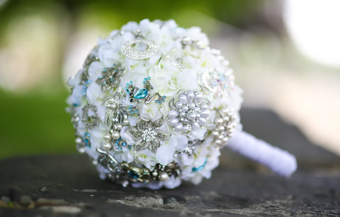 Photo wallpaper decoration, bouquet, wedding