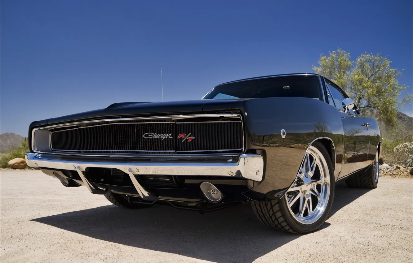 Photo wallpaper car, Dodge, wallpaper, Charger, Supercar
