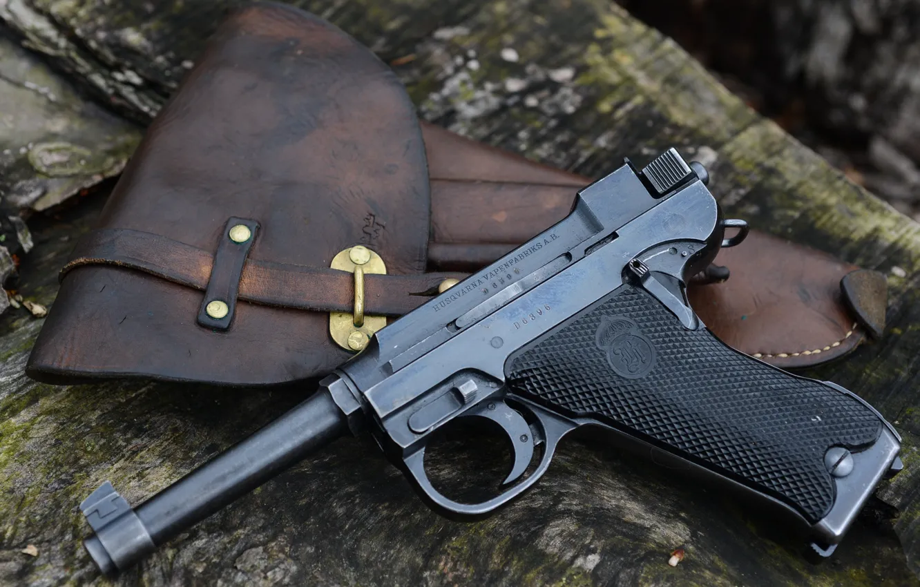 Photo wallpaper holster, Husqvarna, M40, Danish Police
