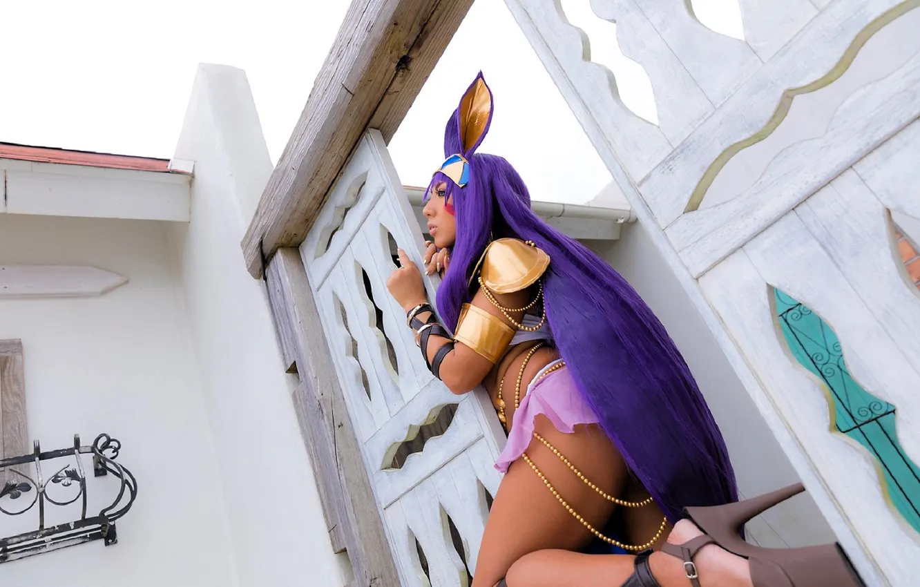 Photo wallpaper girl, costume, image, cosplay, Nonsummerjack