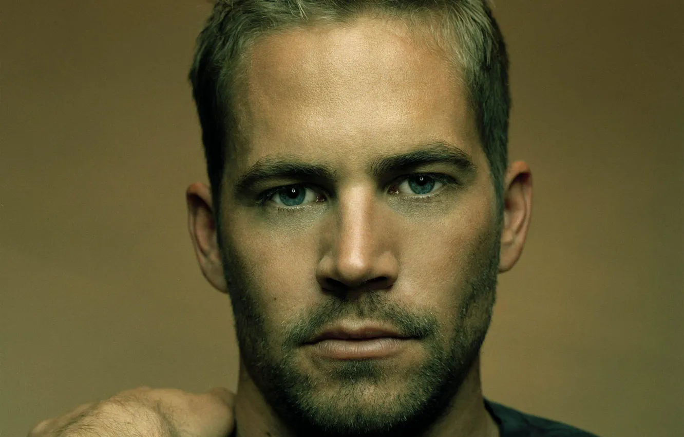 Photo wallpaper look, actor, bristles, Paul Walker, Paul Walker