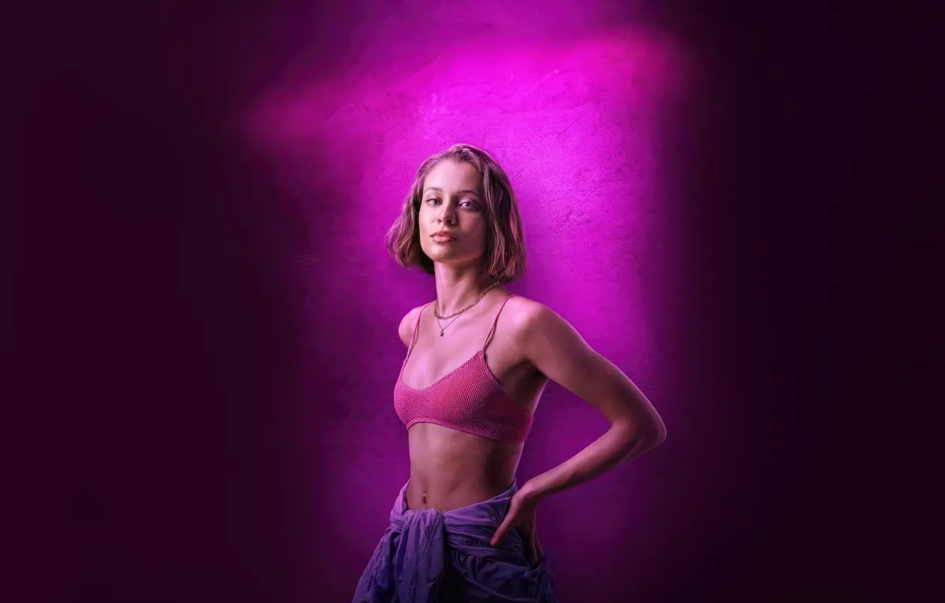 Photo wallpaper pose, figure, Ellie, poster, a remake, Daniela Melchior, Daniela Melchior, House by the Road (2024)