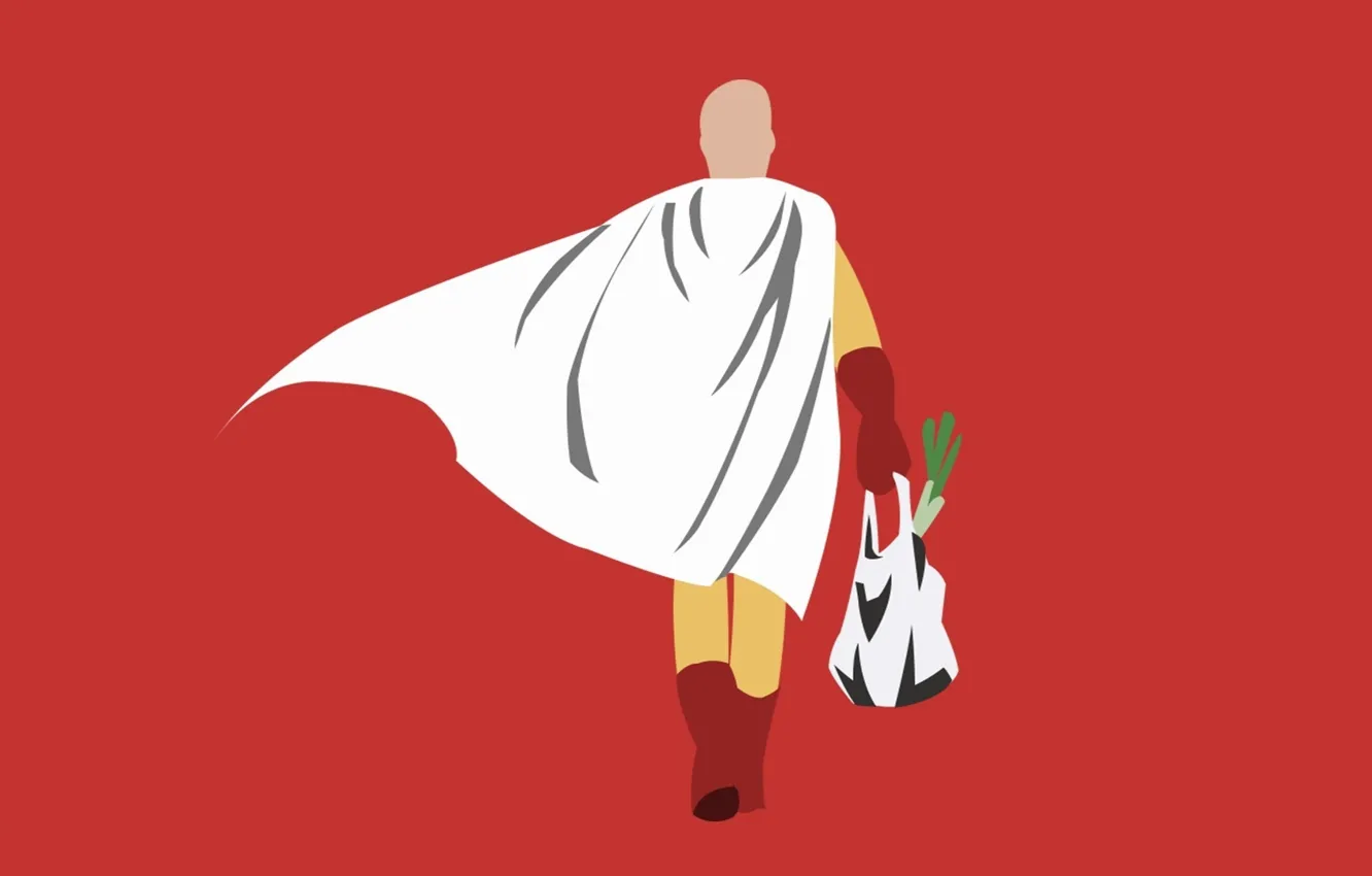 Photo wallpaper red, game, anime, man, hero, asian, manga, japanese