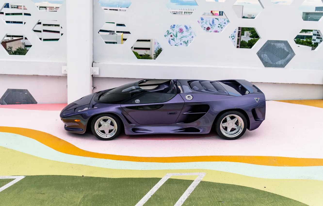 Photo wallpaper vector, Roadster, vector, supercar, 1993, Supercar, Vector Motors Corporation, WX3