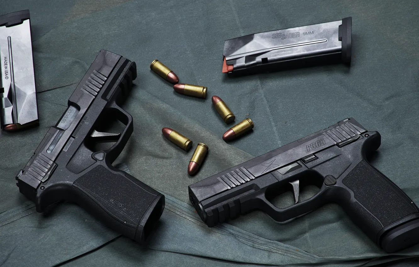 Photo wallpaper Germany, Sig Sauer, self-loading pistol, P365 XMacro