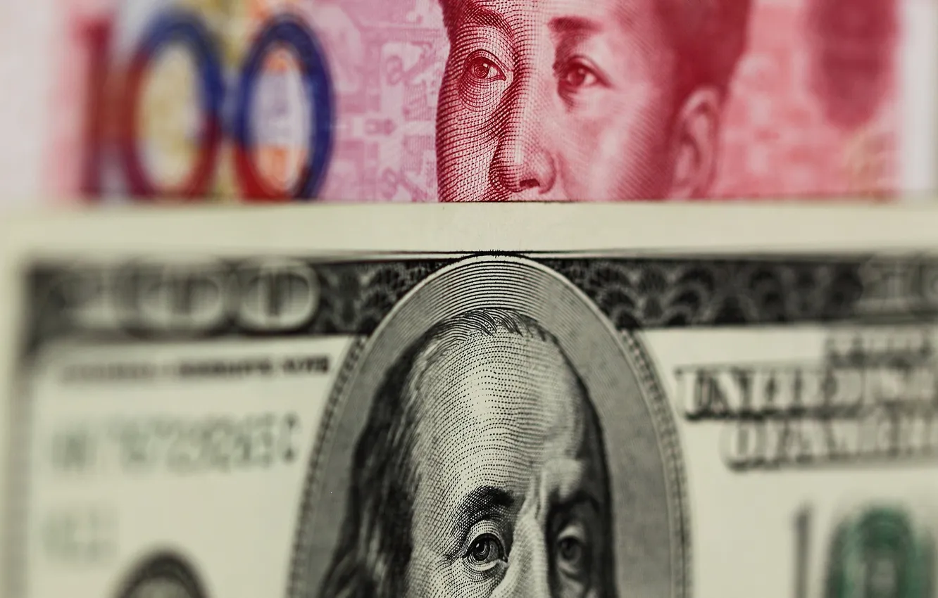 Photo wallpaper macro, background, money