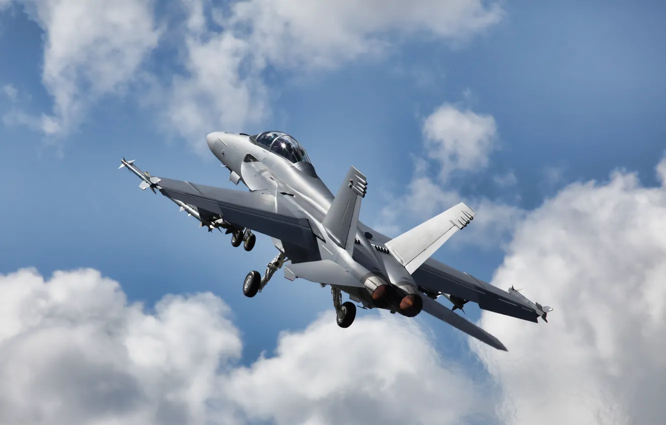 Photo wallpaper the sky, Super Hornet, F/A-18