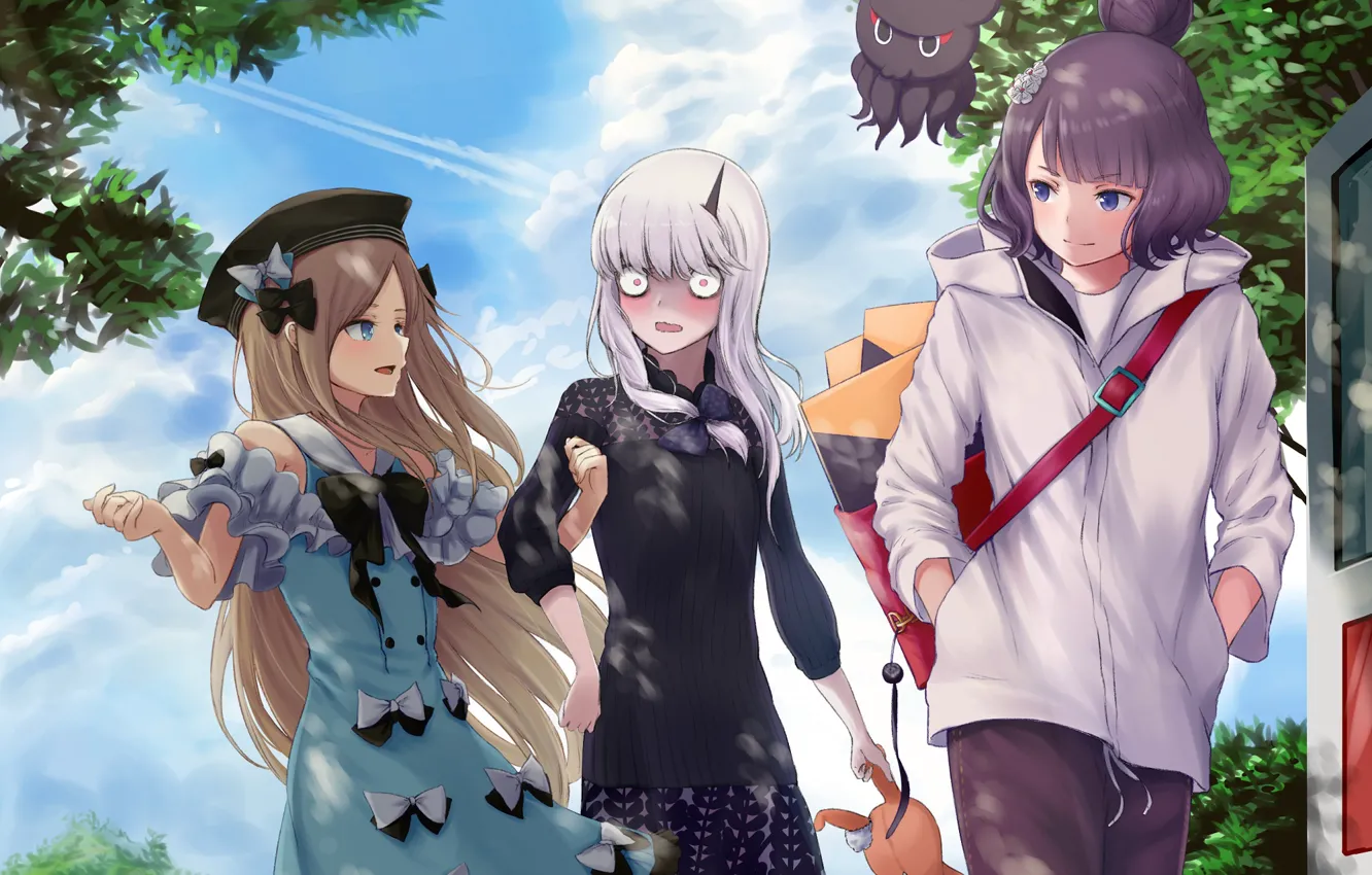 Photo wallpaper girls, walk, Fate / Grand Order, The destiny of a great campaign