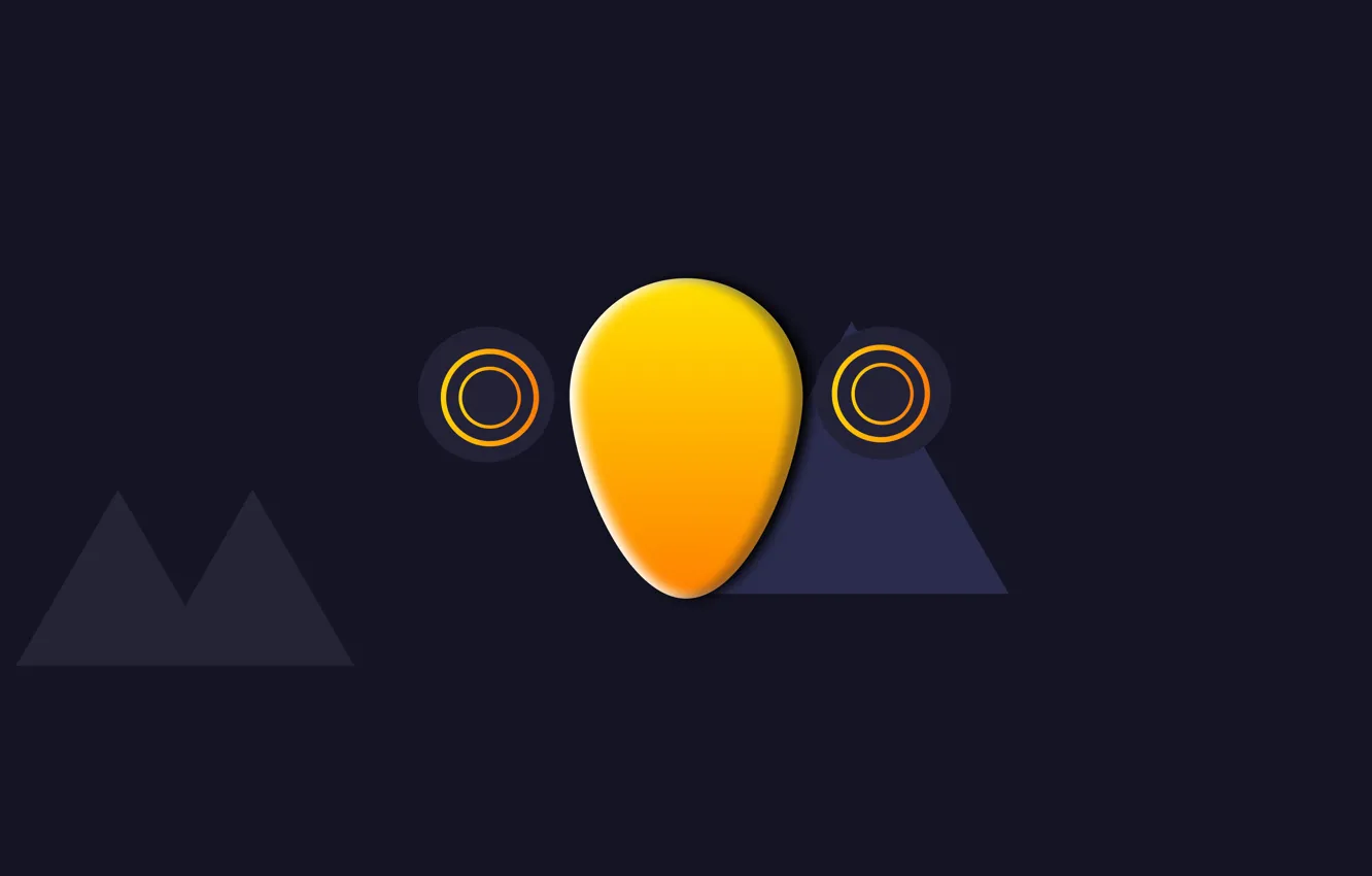 Photo wallpaper abstraction, gradient, the dark background