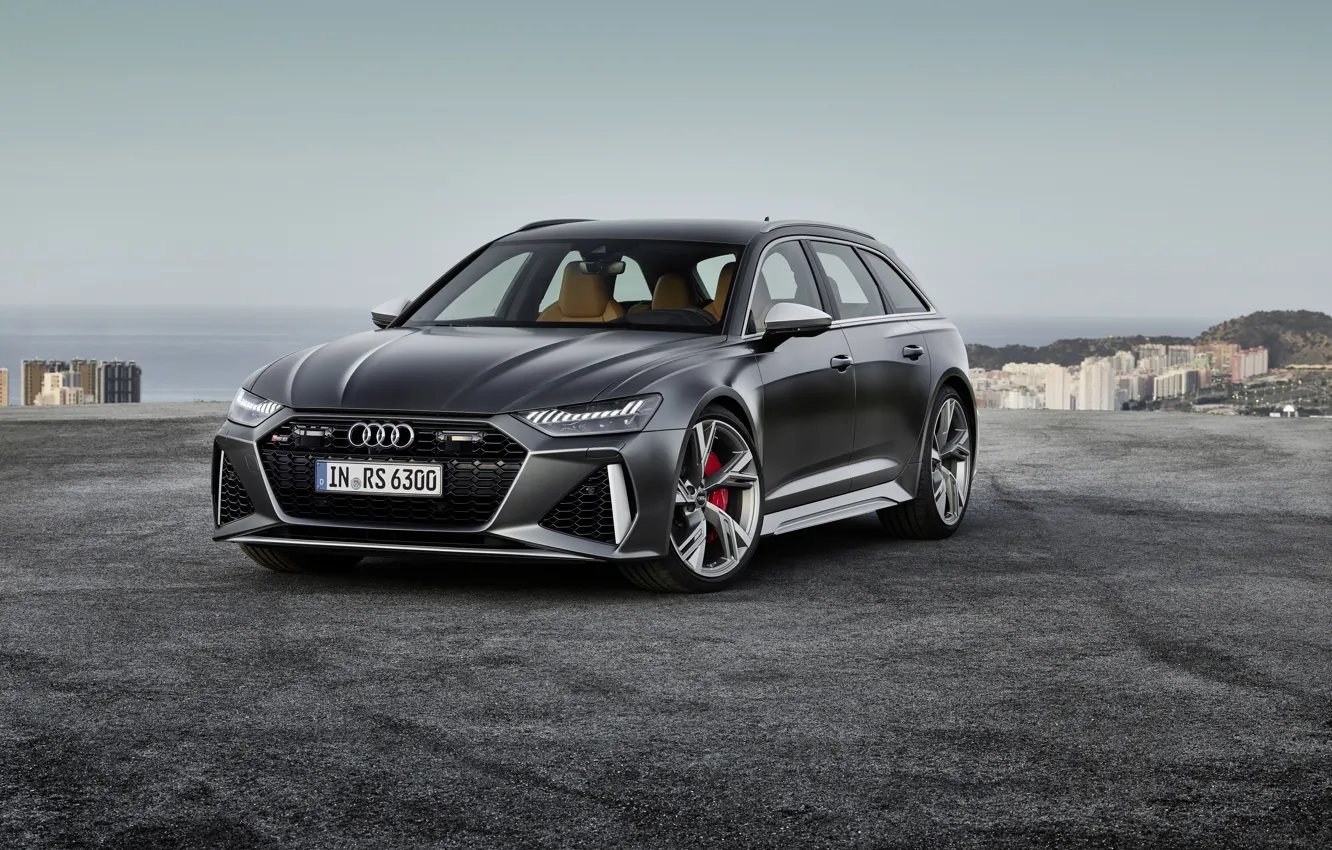 Photo wallpaper Audi, Before, RS6, RS 6, 2019