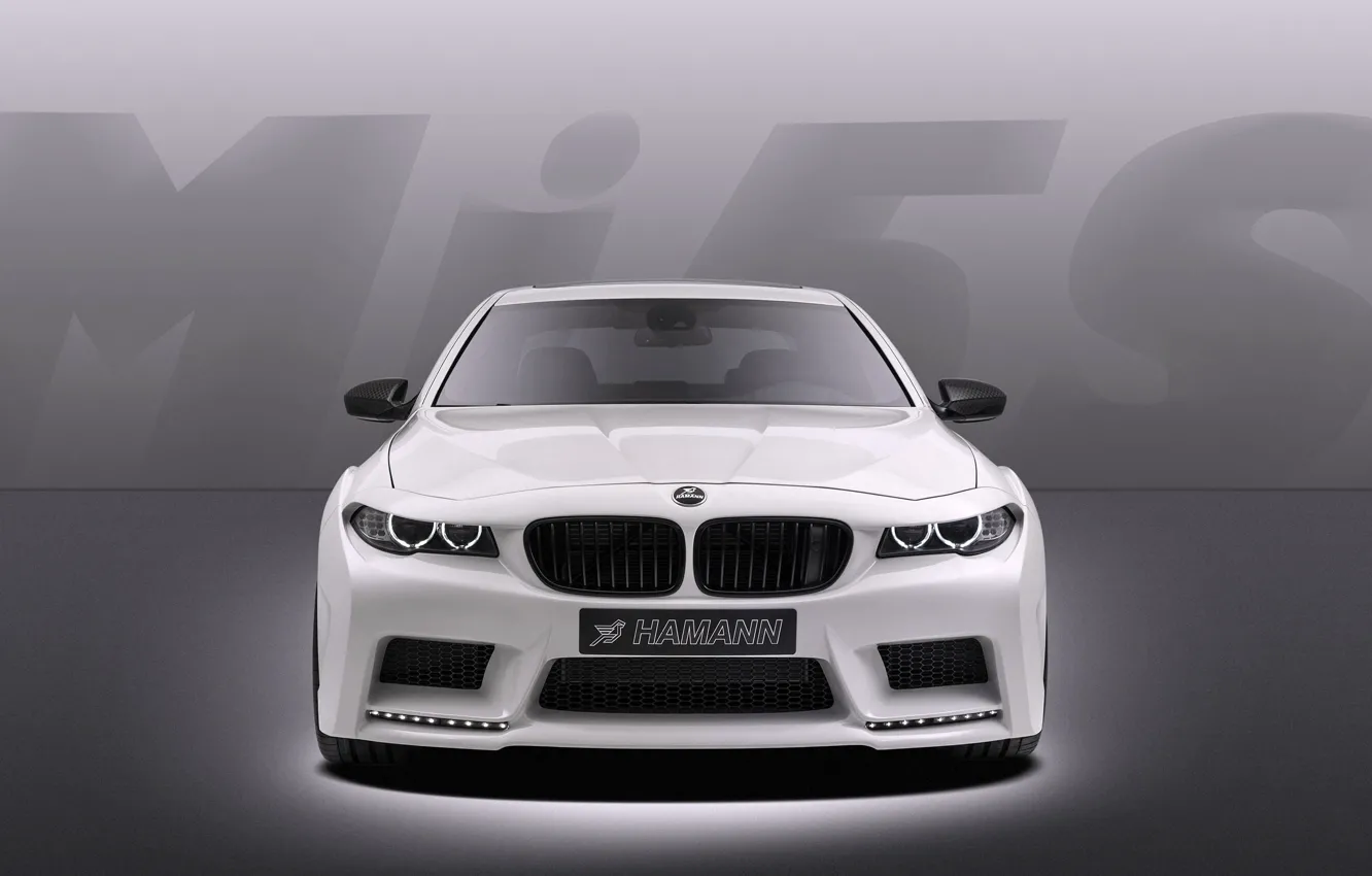 Photo wallpaper Auto, White, BMW, Machine, Tuning, Boomer, Grille, BMW