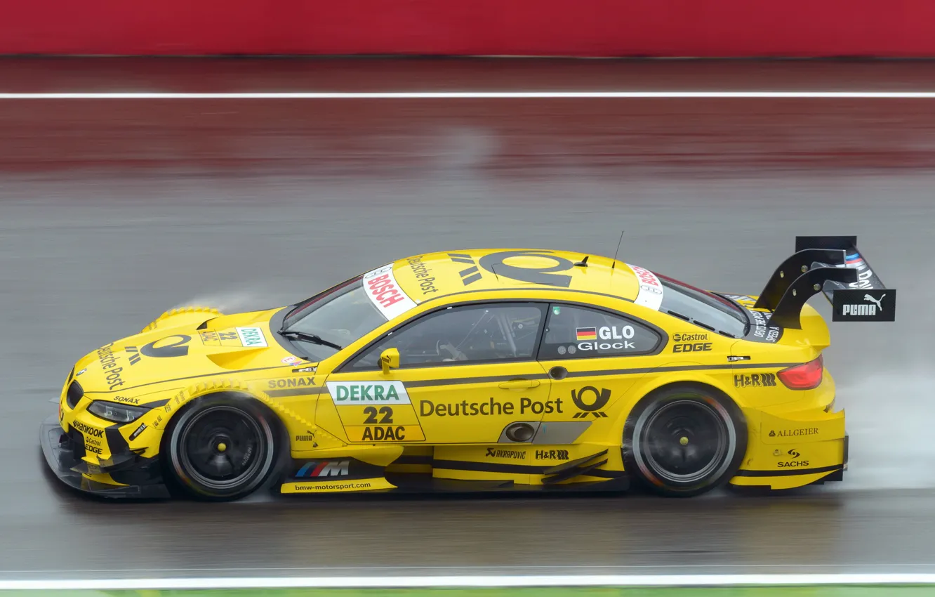 Photo wallpaper race, sport, TIMO GLOCK, BMW M3 DTM
