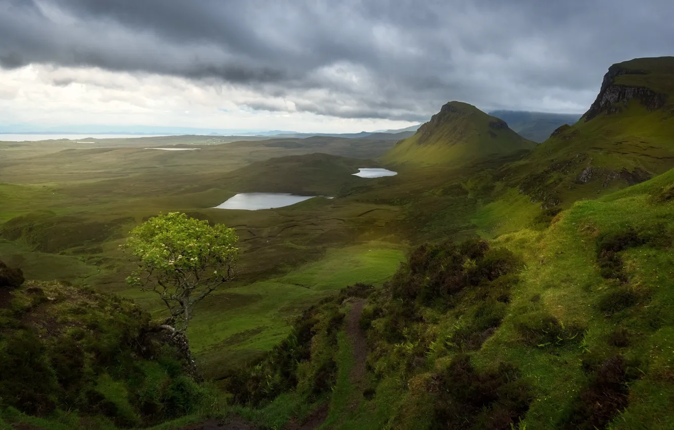 Photo wallpaper Scotland, Scotland, Isle of Skye