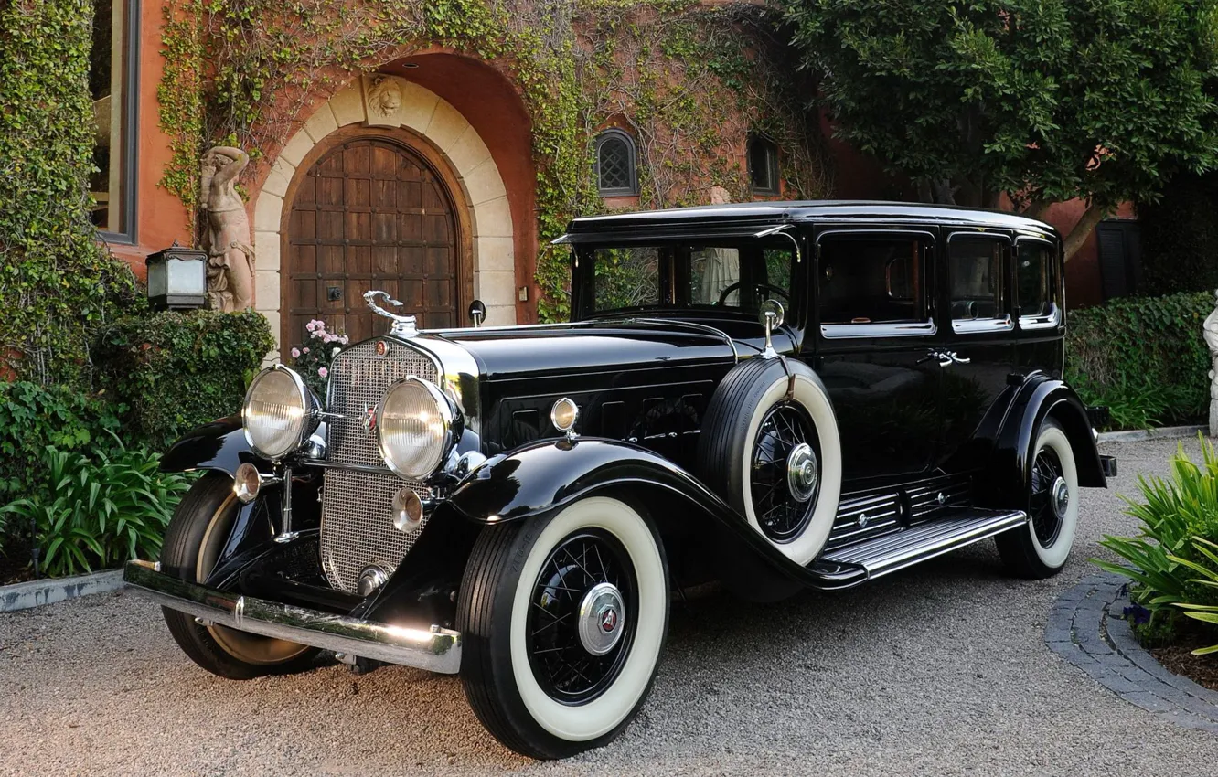 Photo wallpaper Cadillac, Car, V12, 1931, Luxury, Five, Phaeton, Passenger