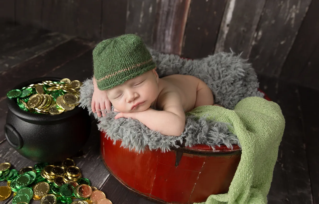 Photo wallpaper children, comfort, baby