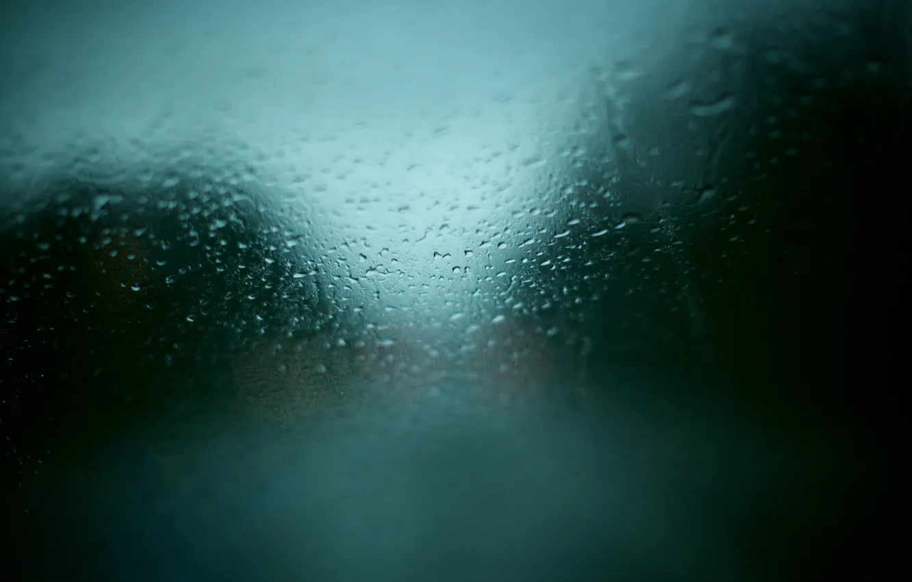 Photo wallpaper machine, glass, drops, rain, window, texture, weather