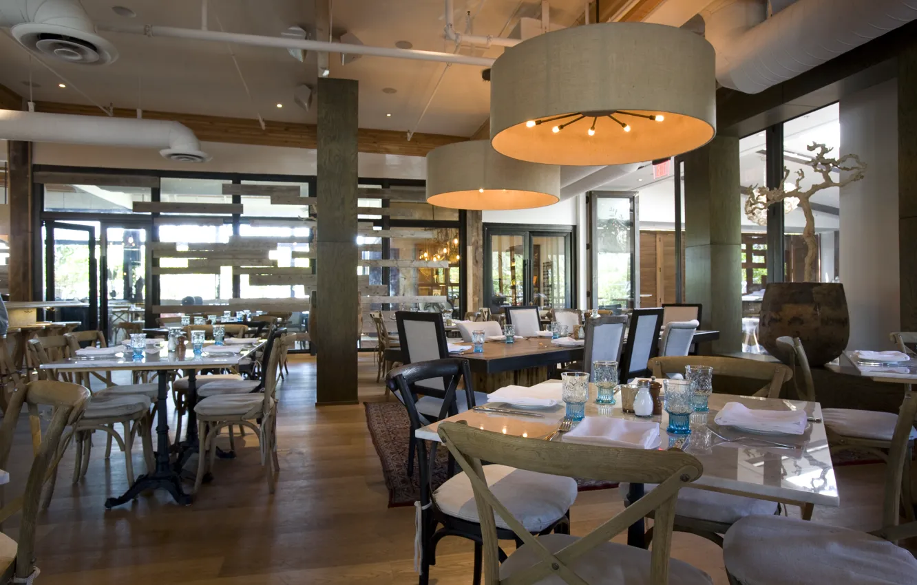 Photo wallpaper design, style, interior, restaurant, the room