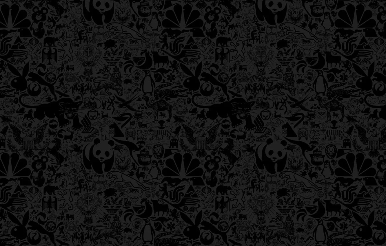 Photo wallpaper background, figure, texture, logo, emblem