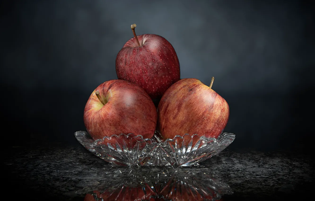 Photo wallpaper background, apples, fruit