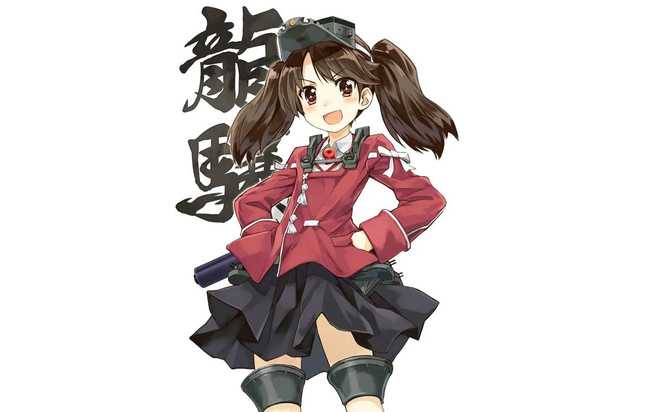 Photo wallpaper girl, characters, kantai collection, Naval Collection