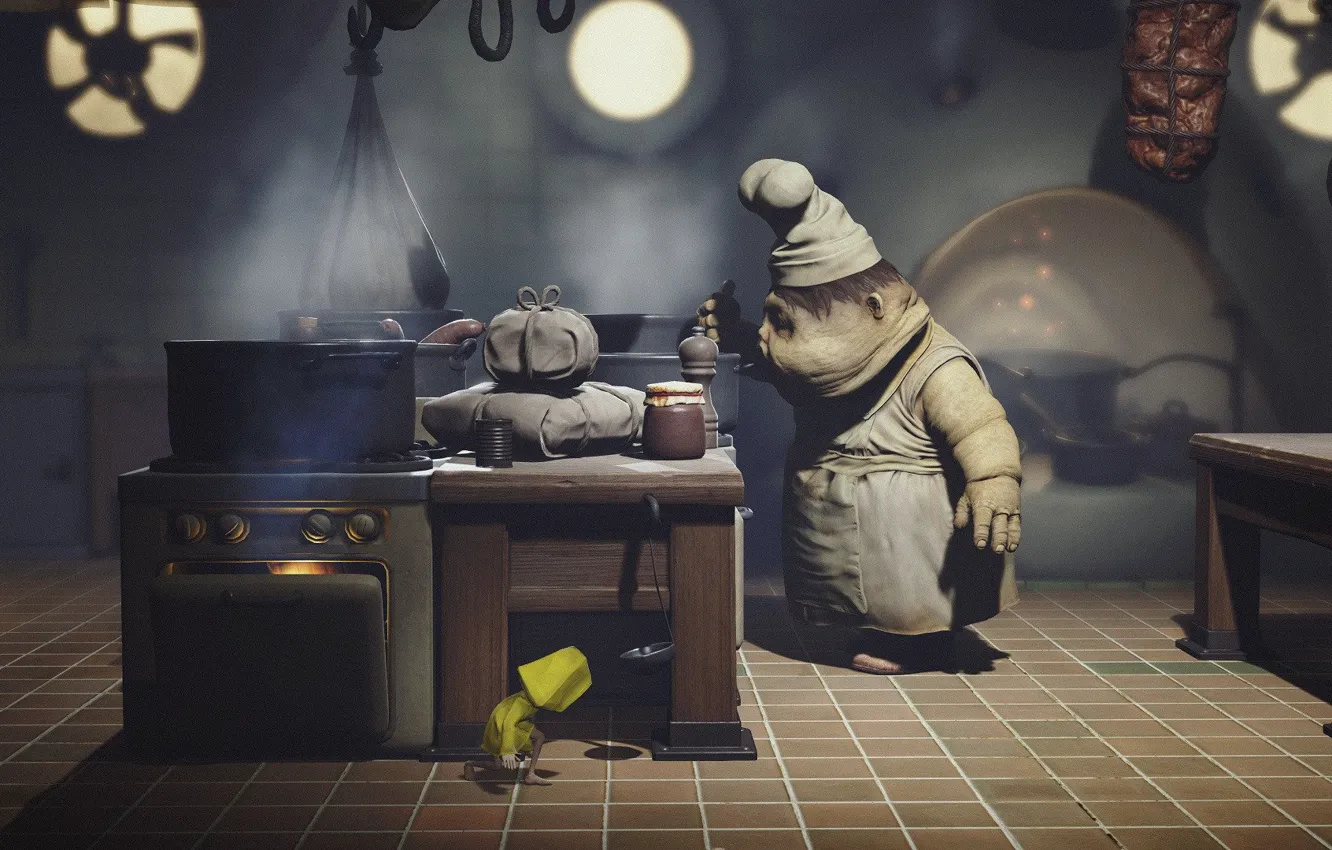 Photo wallpaper horror, platformer, Little Nightmares