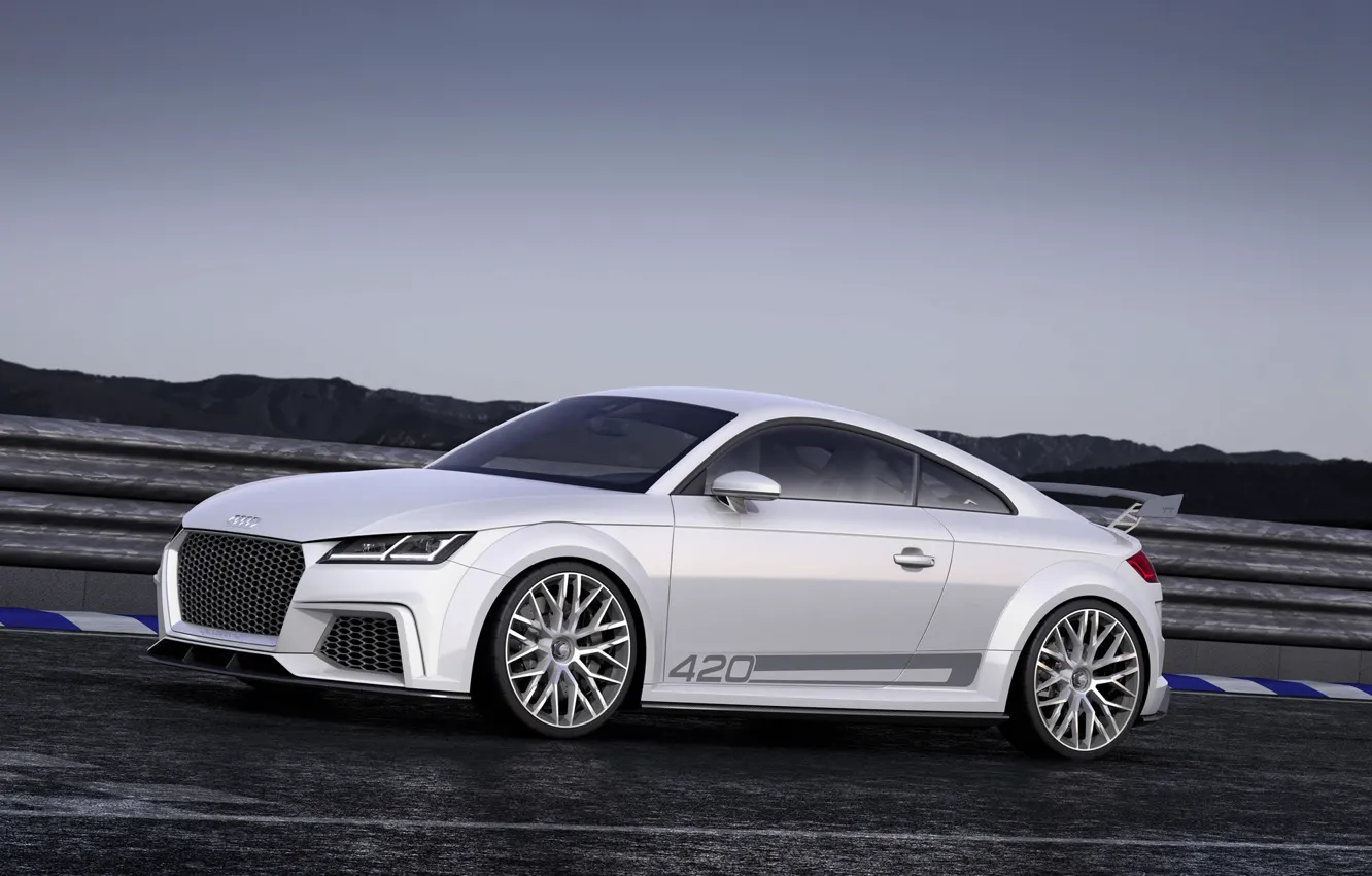 Photo wallpaper Audi TT, coupe, concept, four sports, Audi TT