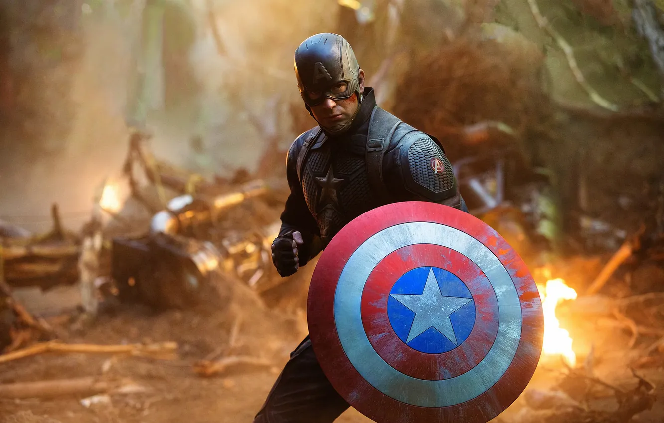 Photo wallpaper frame, costume, shield, comic, Captain America, Chris Evans, MARVEL, Chris Evans