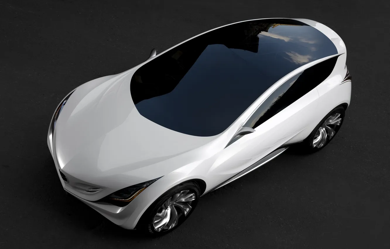Photo wallpaper Concept, 2008, Mazda, the concept car, kazamai, Mazda, Mazda Kazamai Concept