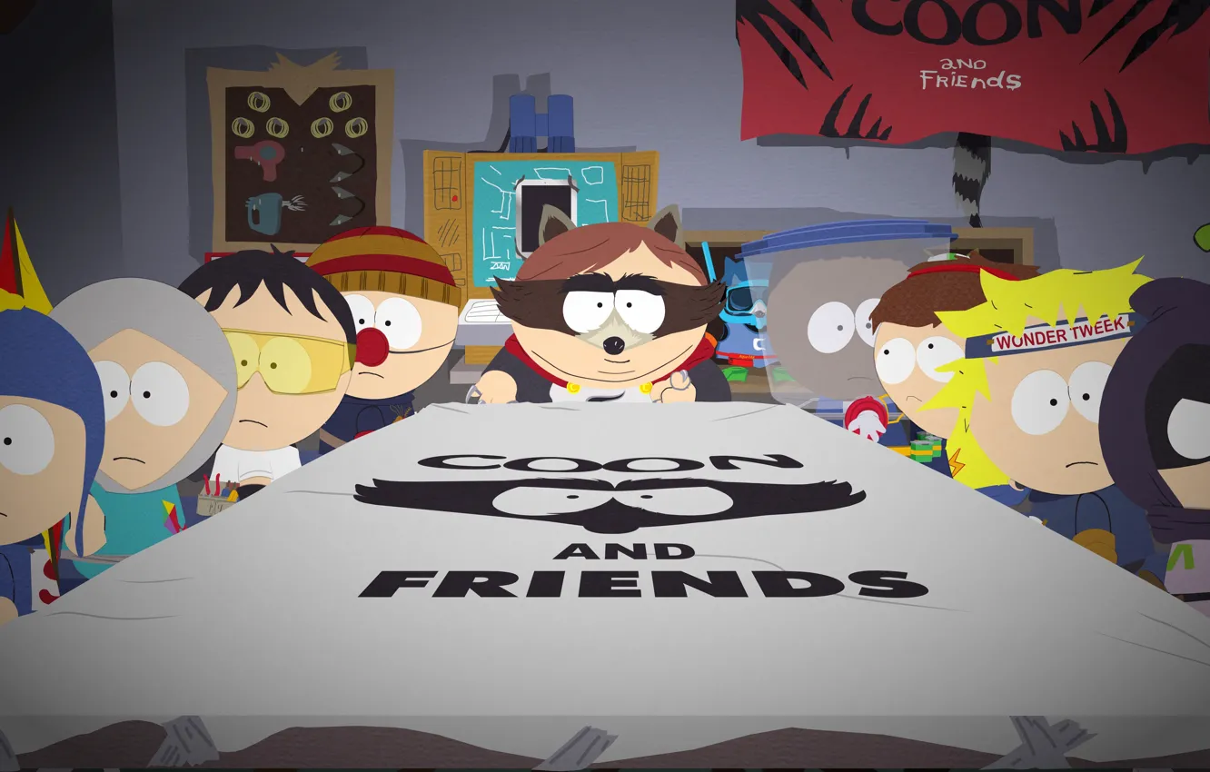 Photo wallpaper game, South Park, kid, hood, South Park The Fractured but Whole