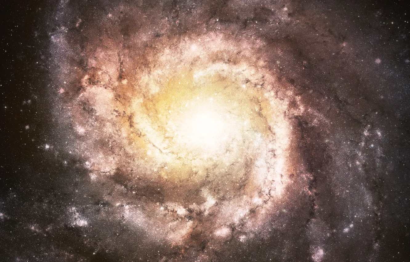 Photo wallpaper stars, light, space, universe, Galaxy