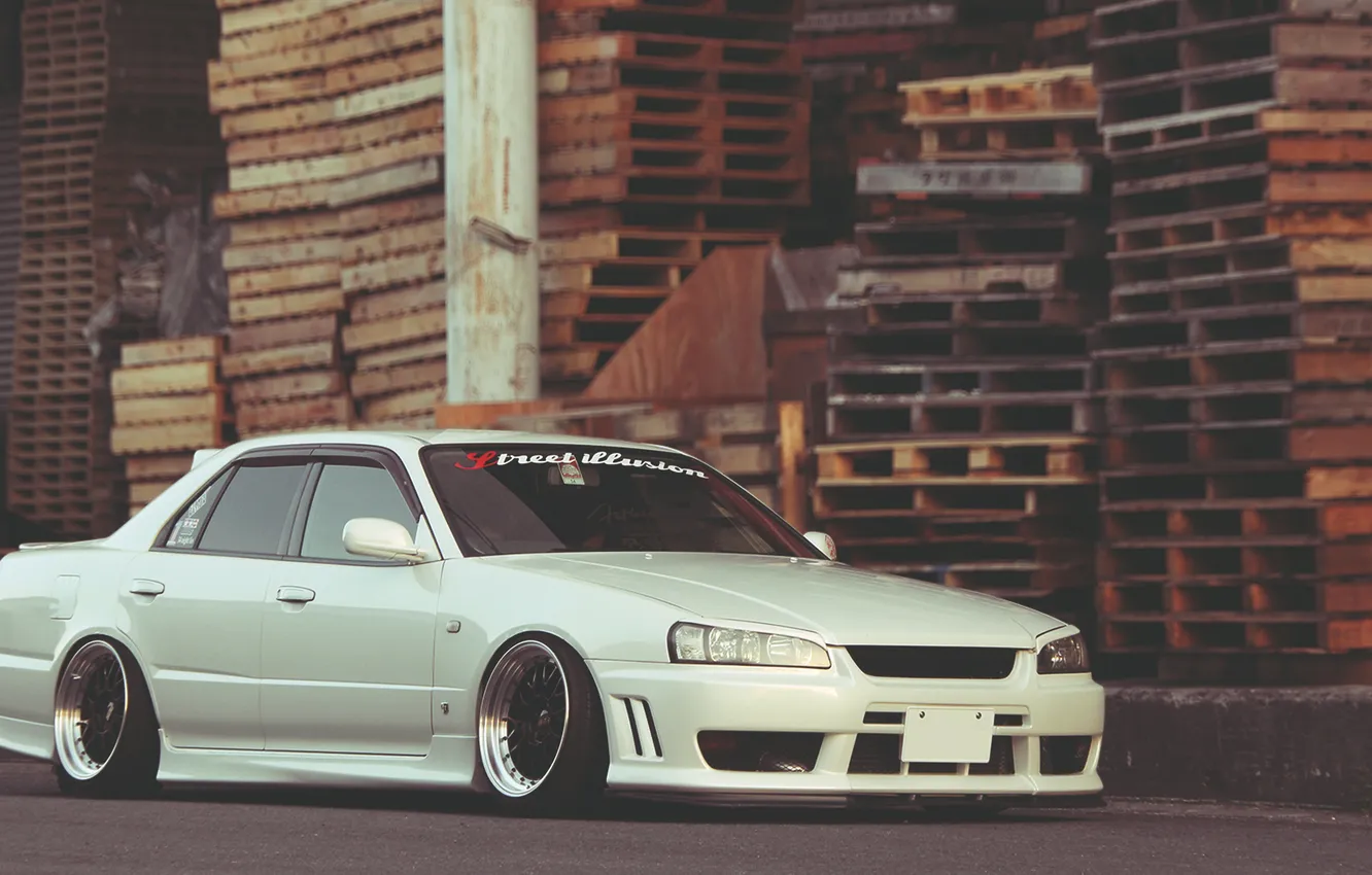 Photo wallpaper Nissan, skyline, Nissan, skyline