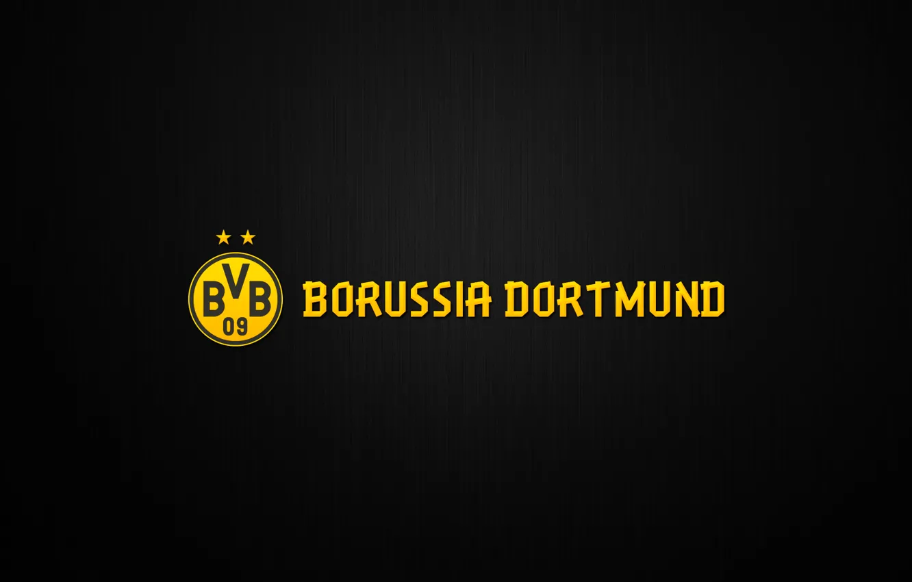 Photo wallpaper Yellow, Sport, Logo, Background, Dortmund, Borussia, Borussia, Dortmund