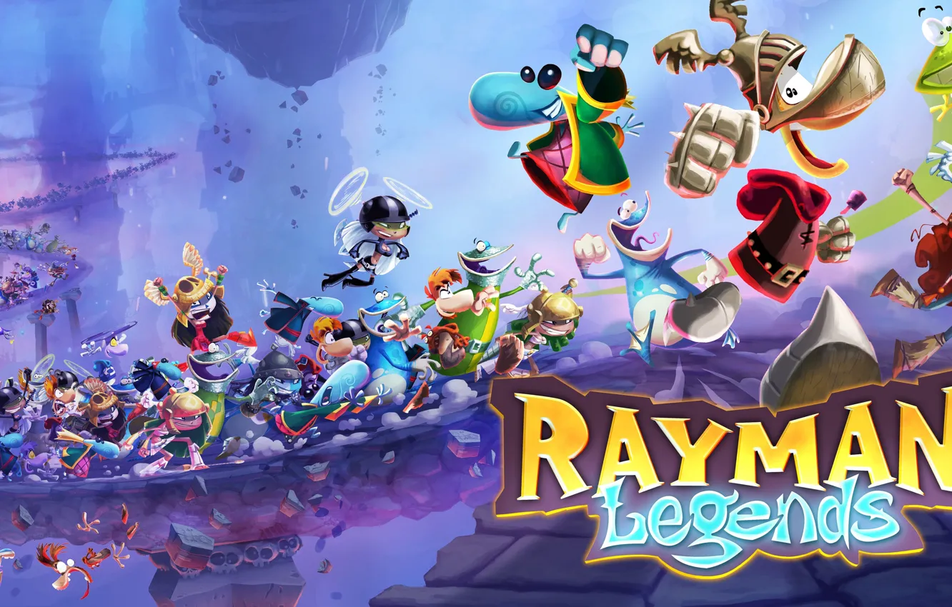 Photo wallpaper arcade, 2013, Rayman legends