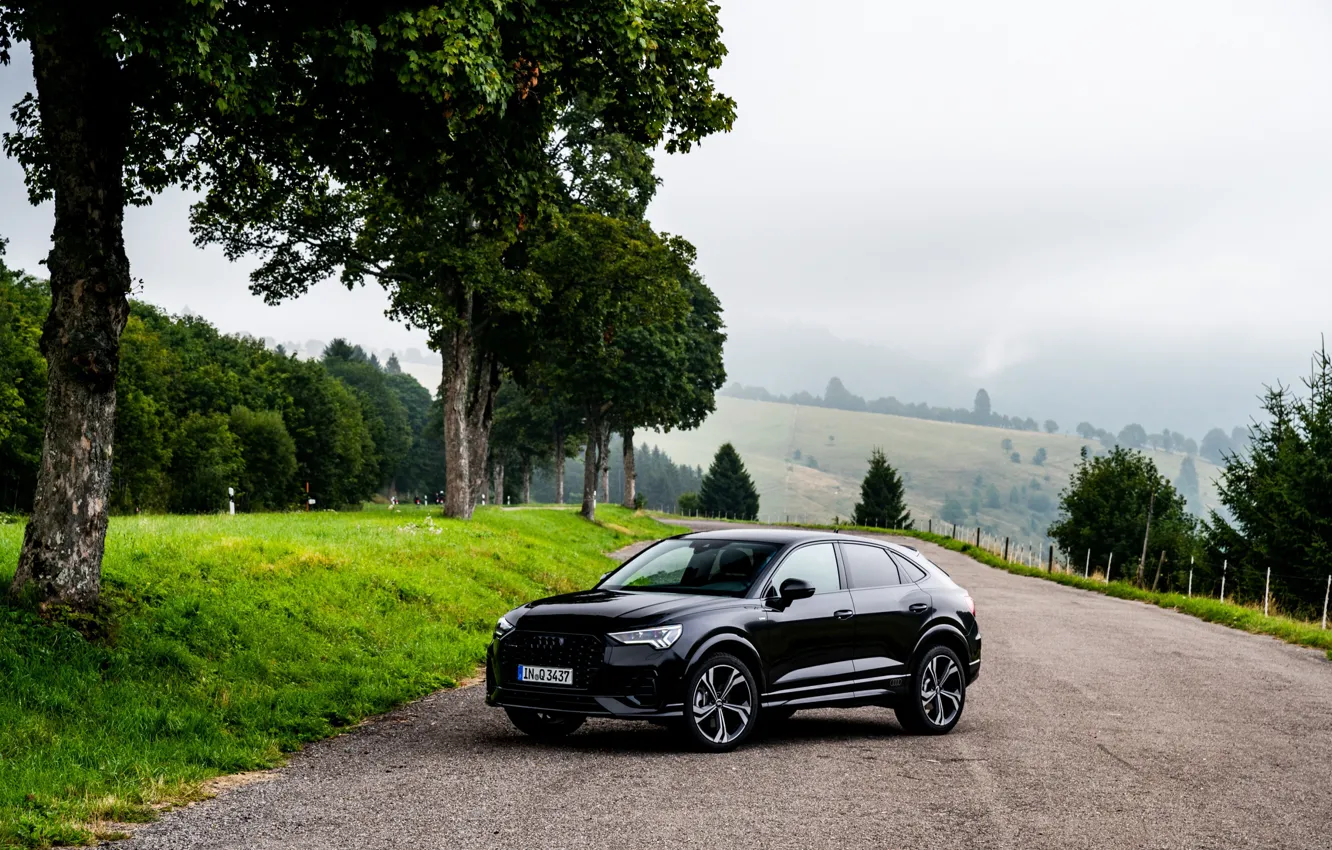 Photo wallpaper quattro, Sportback, TFSI, S line, Q3, 45, 2019