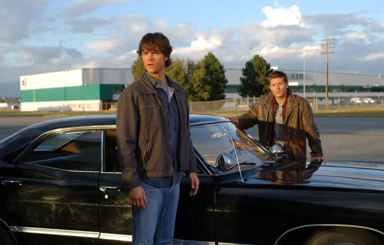 Photo wallpaper the series, Dean, Supernatural, Supernatural, The winchesters, Sam, Jared Padalecki, Jensen Ackles