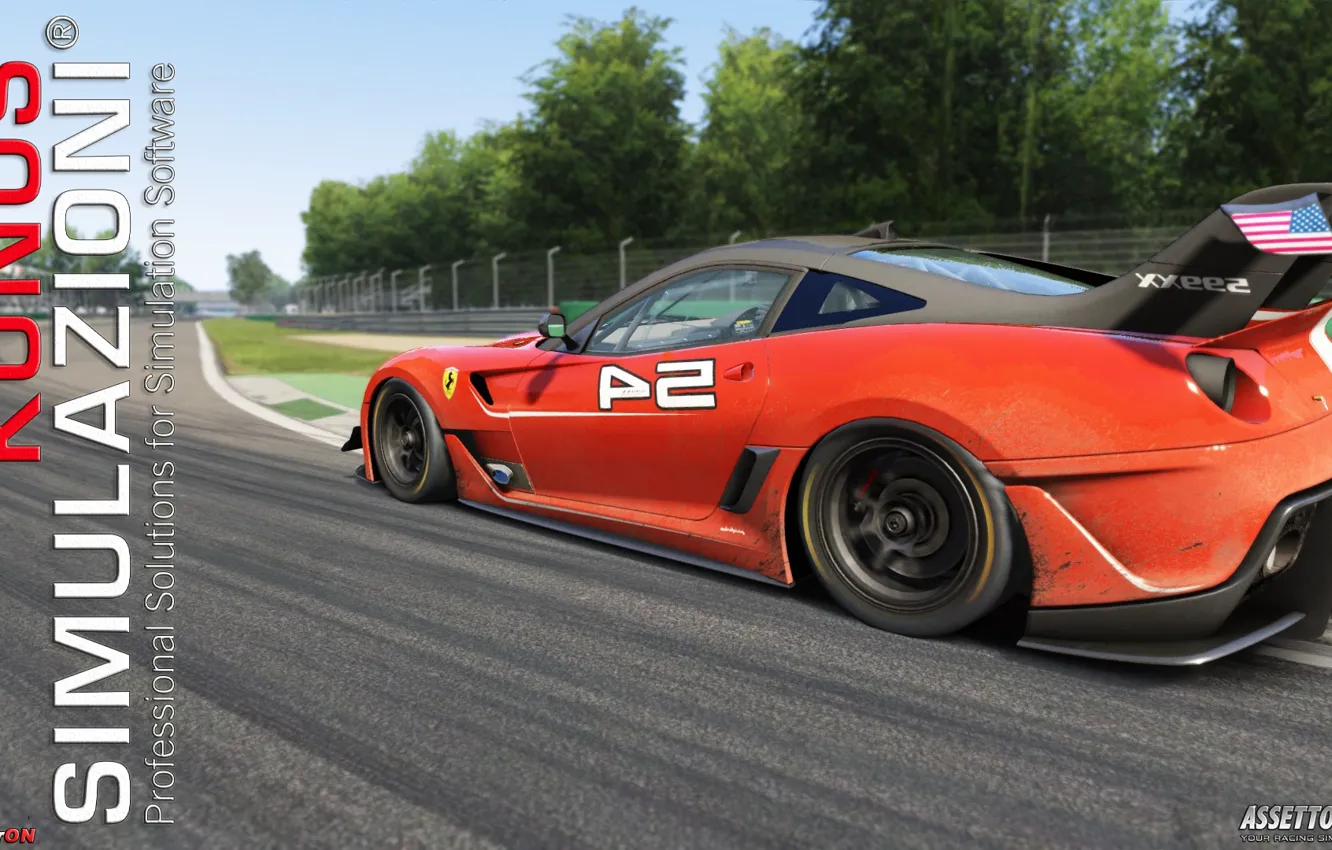 Photo wallpaper car, Racing, Assetto Corsa