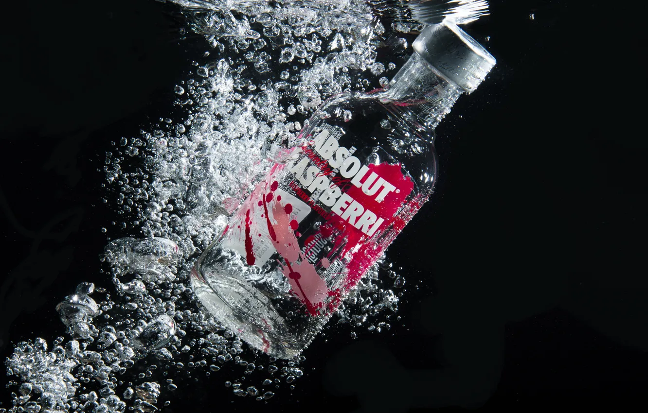 Photo wallpaper background, vodka, Absolut