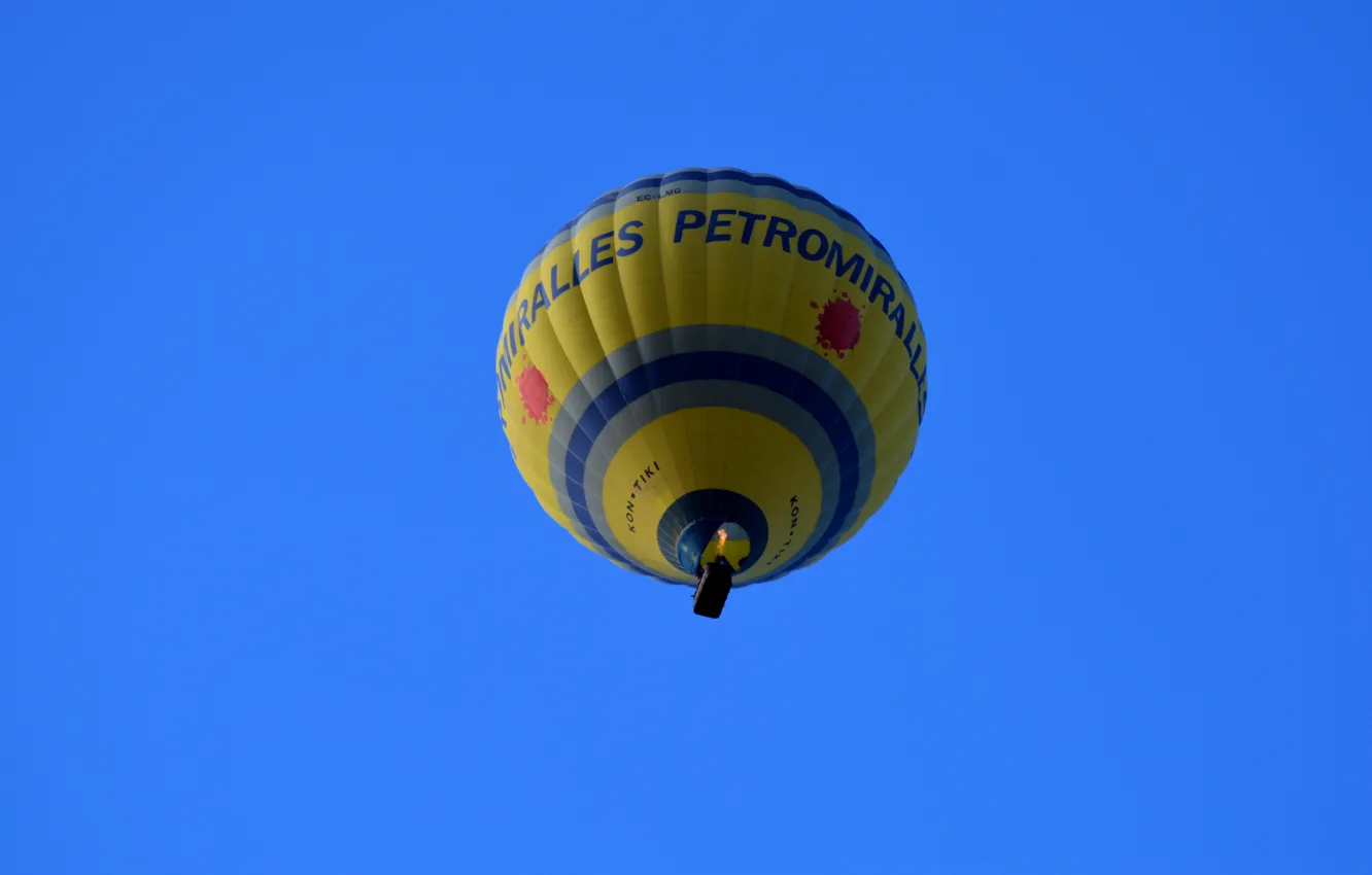 Photo wallpaper sky, flying, balloon, extreme sport