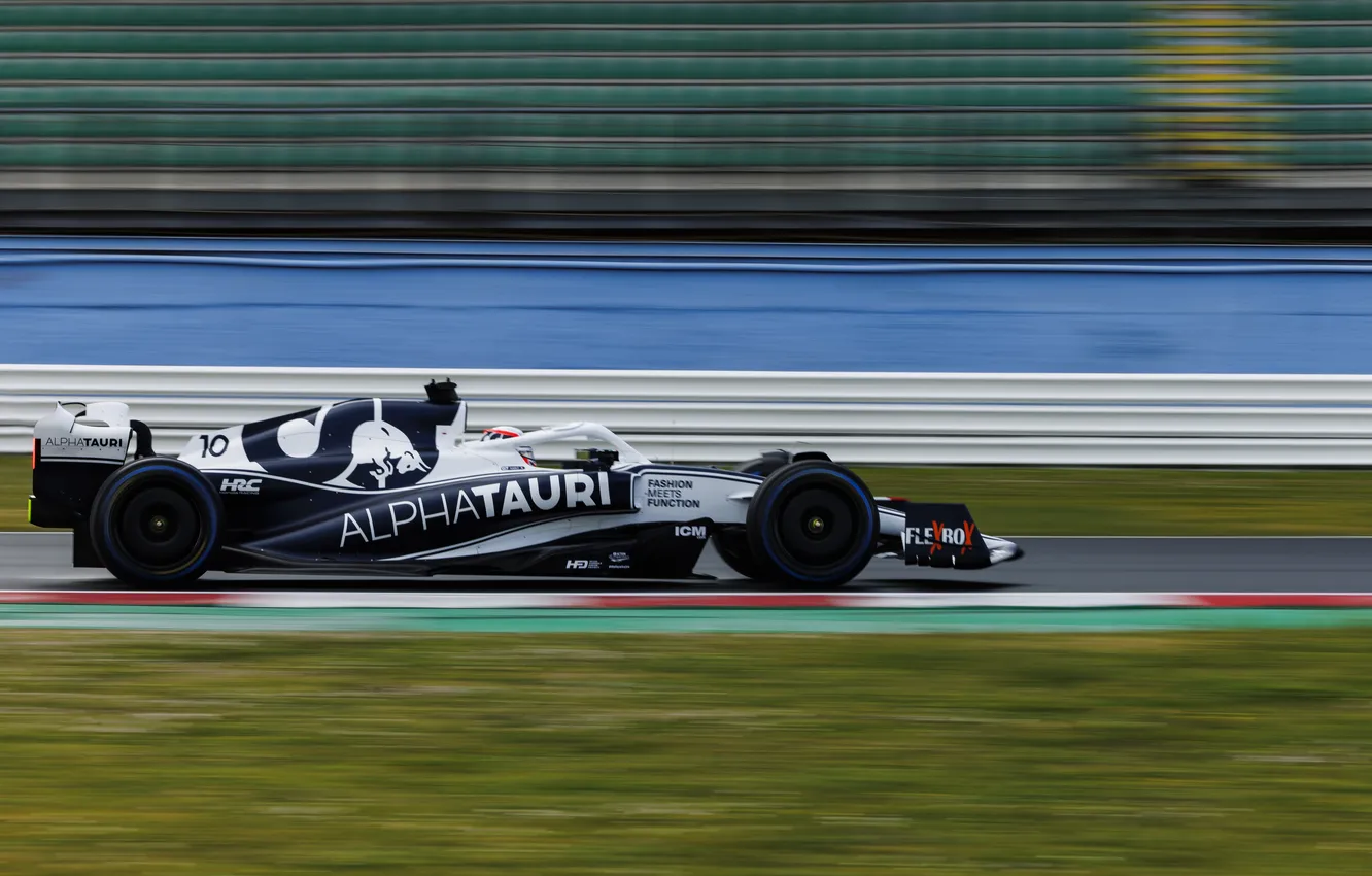 Photo wallpaper Formula 1, Formula 1, racing car, racing car, 2022, Formula 1 car, Scuderia AlphaTauri, AlphaTauri …