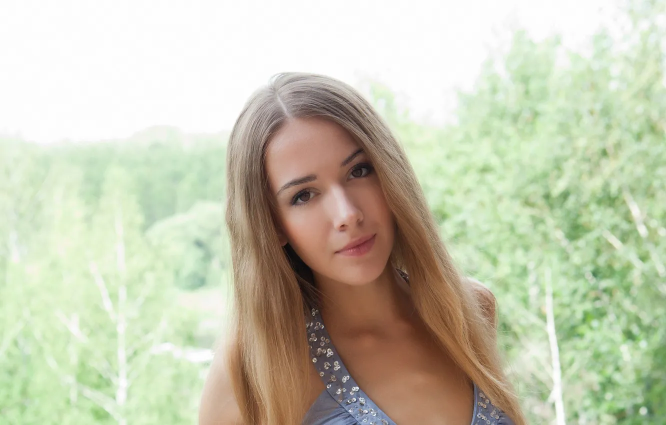 Photo wallpaper model, portrait, close up, Lina Diamond